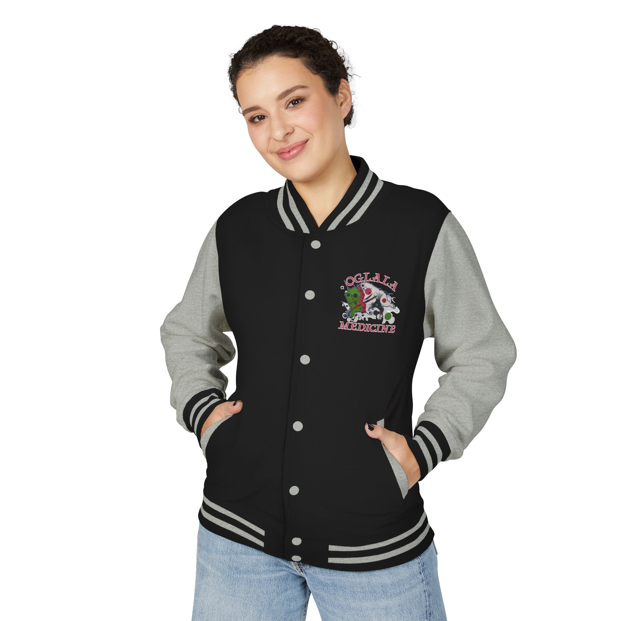 Unisex Heavyweight Letterman Jacket - Image 7