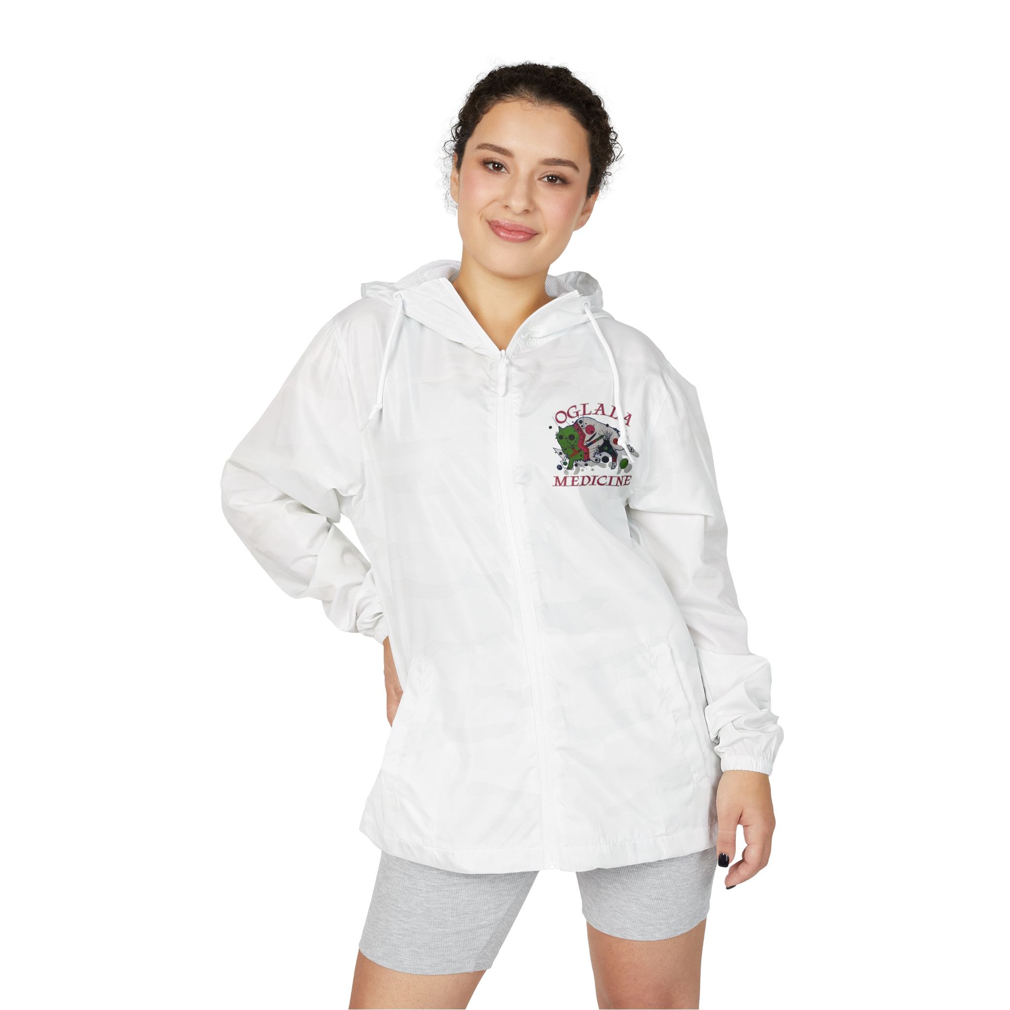 Unisex Full-Zip Windbreaker Jacket - Image 4