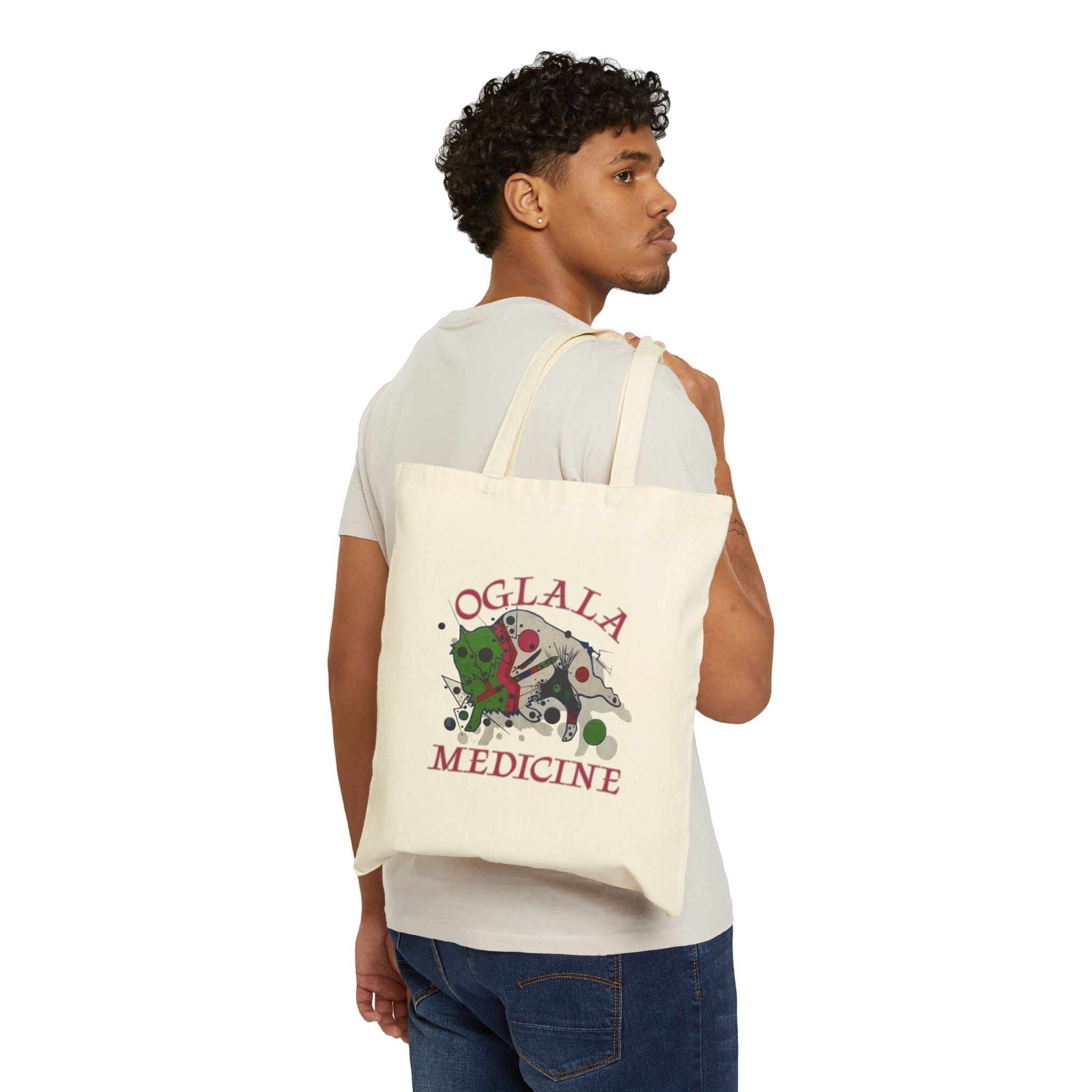 Cotton Canvas Tote Bag - Image 3