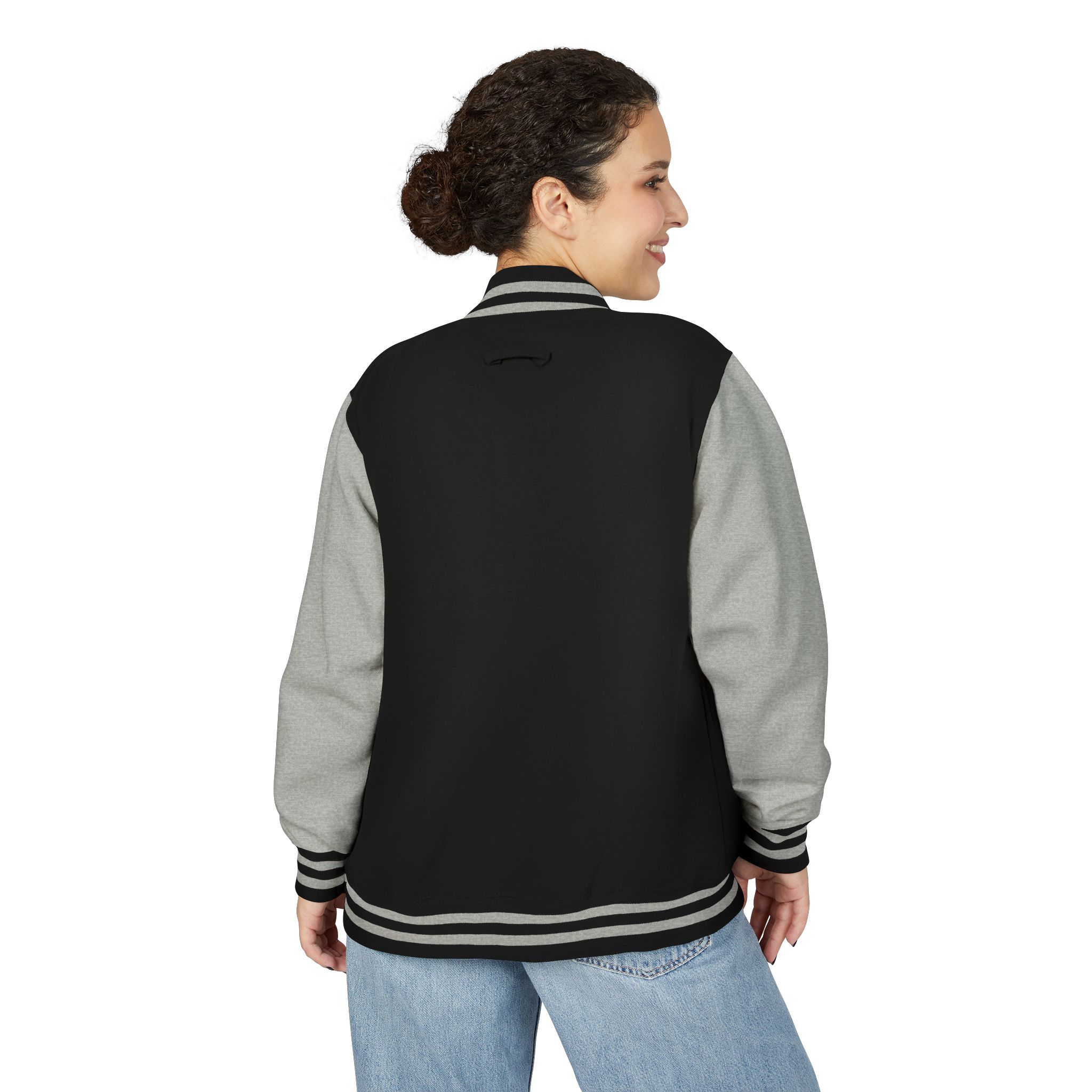 Unisex Heavyweight Letterman Jacket - Image 8