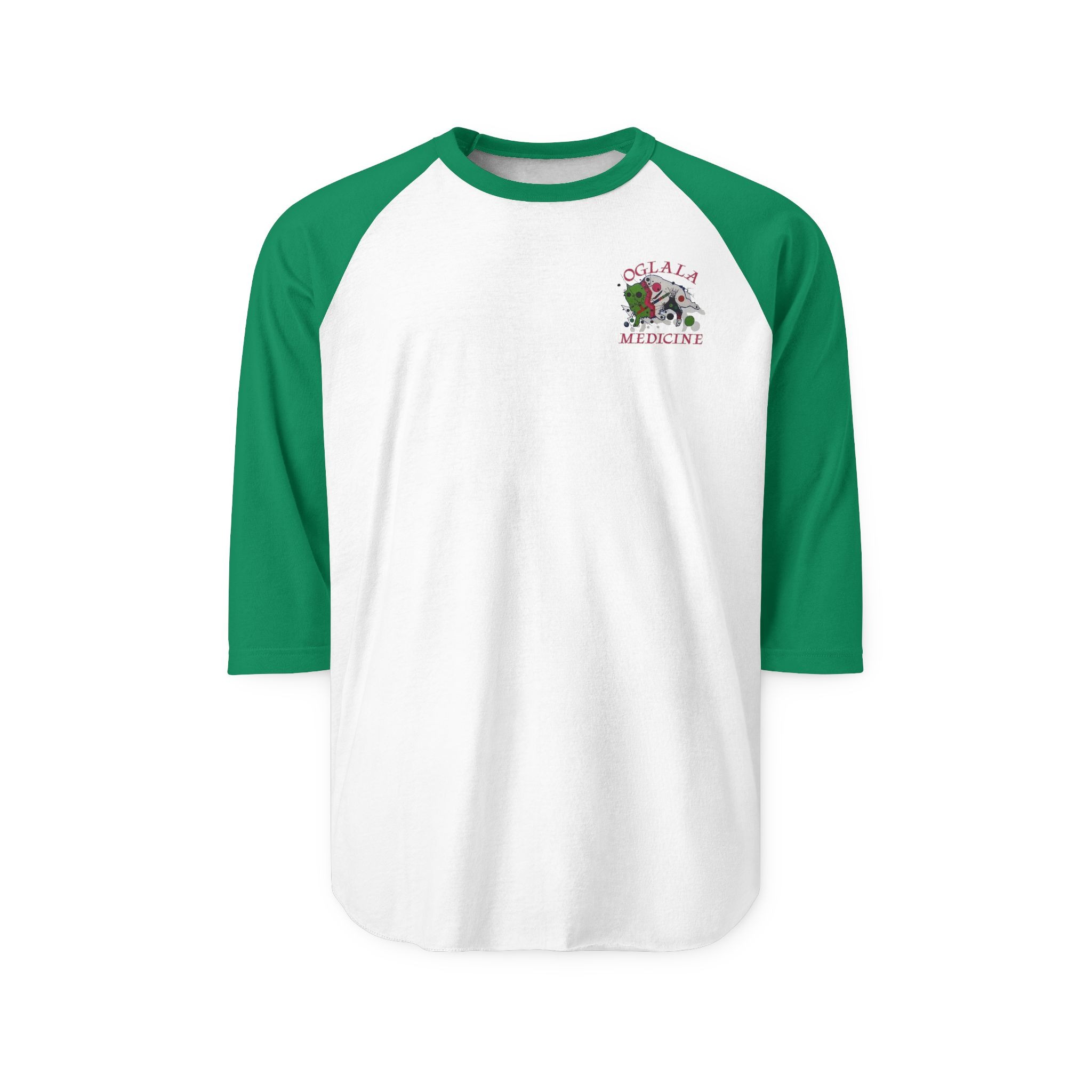Unisex Three-Quarter Sleeve Raglan Shirt - Image 3