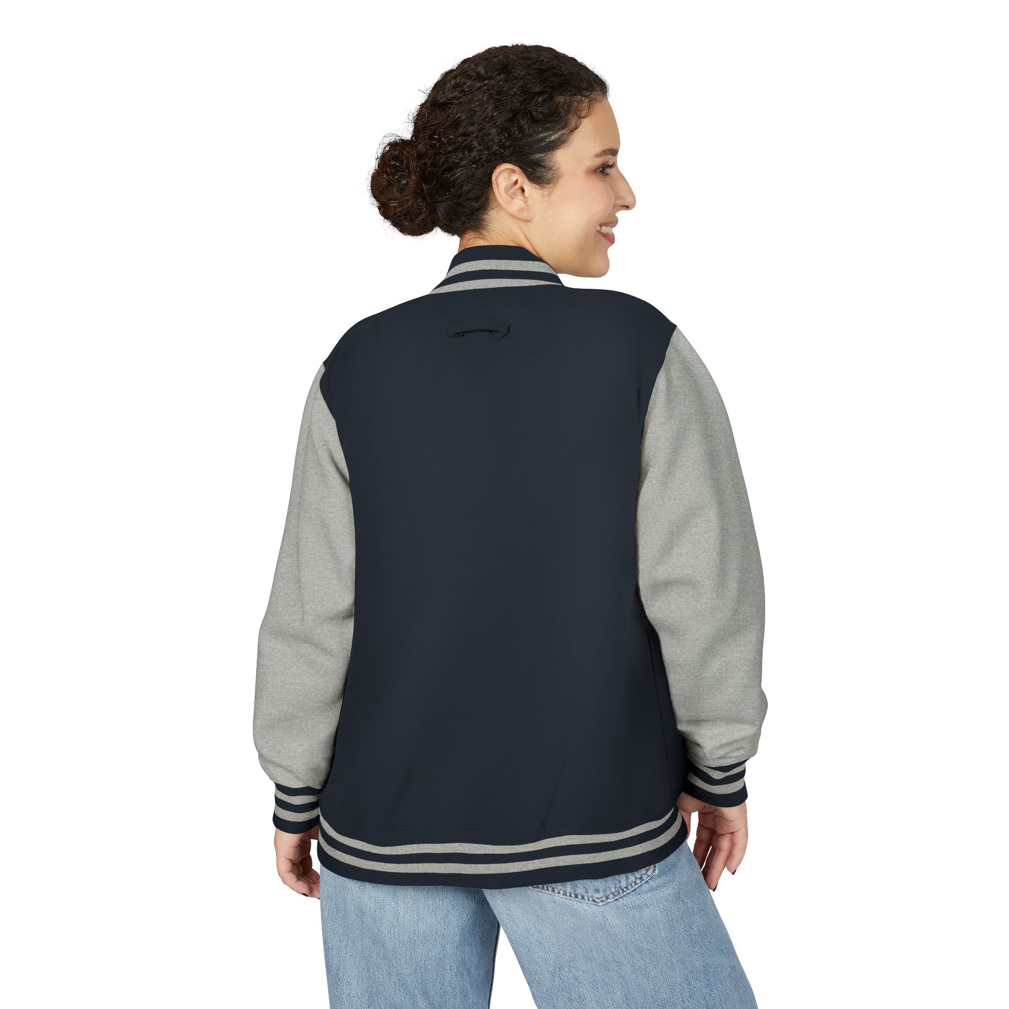 Unisex Heavyweight Letterman Jacket - Image 12
