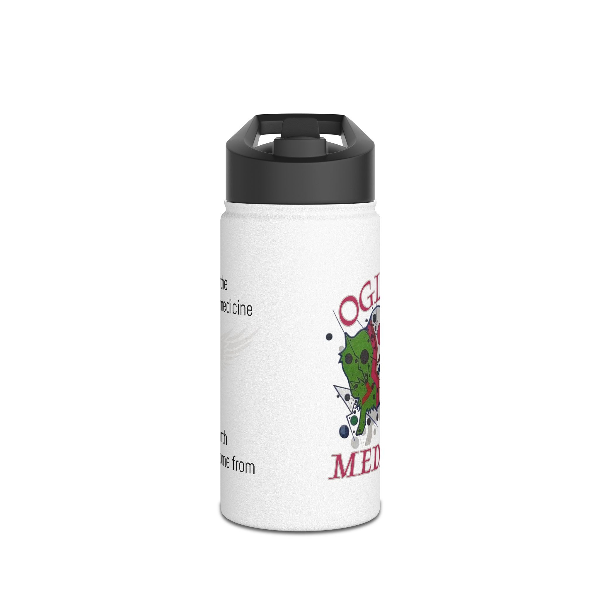 Stainless Steel Water Bottle, Standard Lid