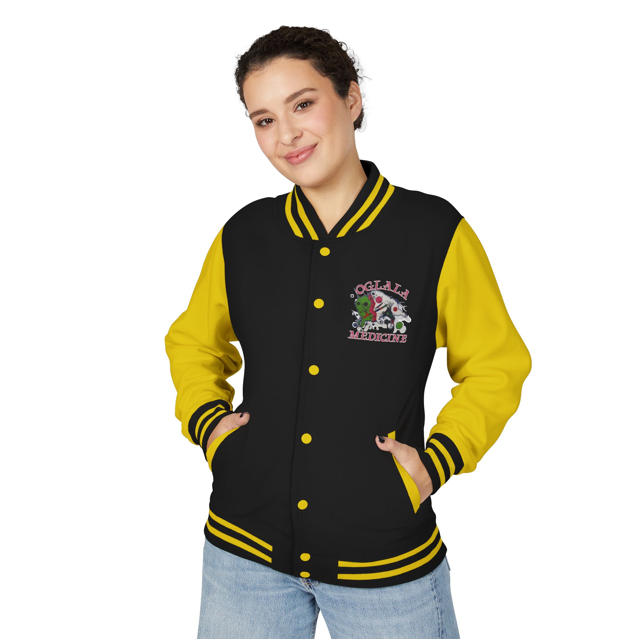 Unisex Heavyweight Letterman Jacket - Image 15