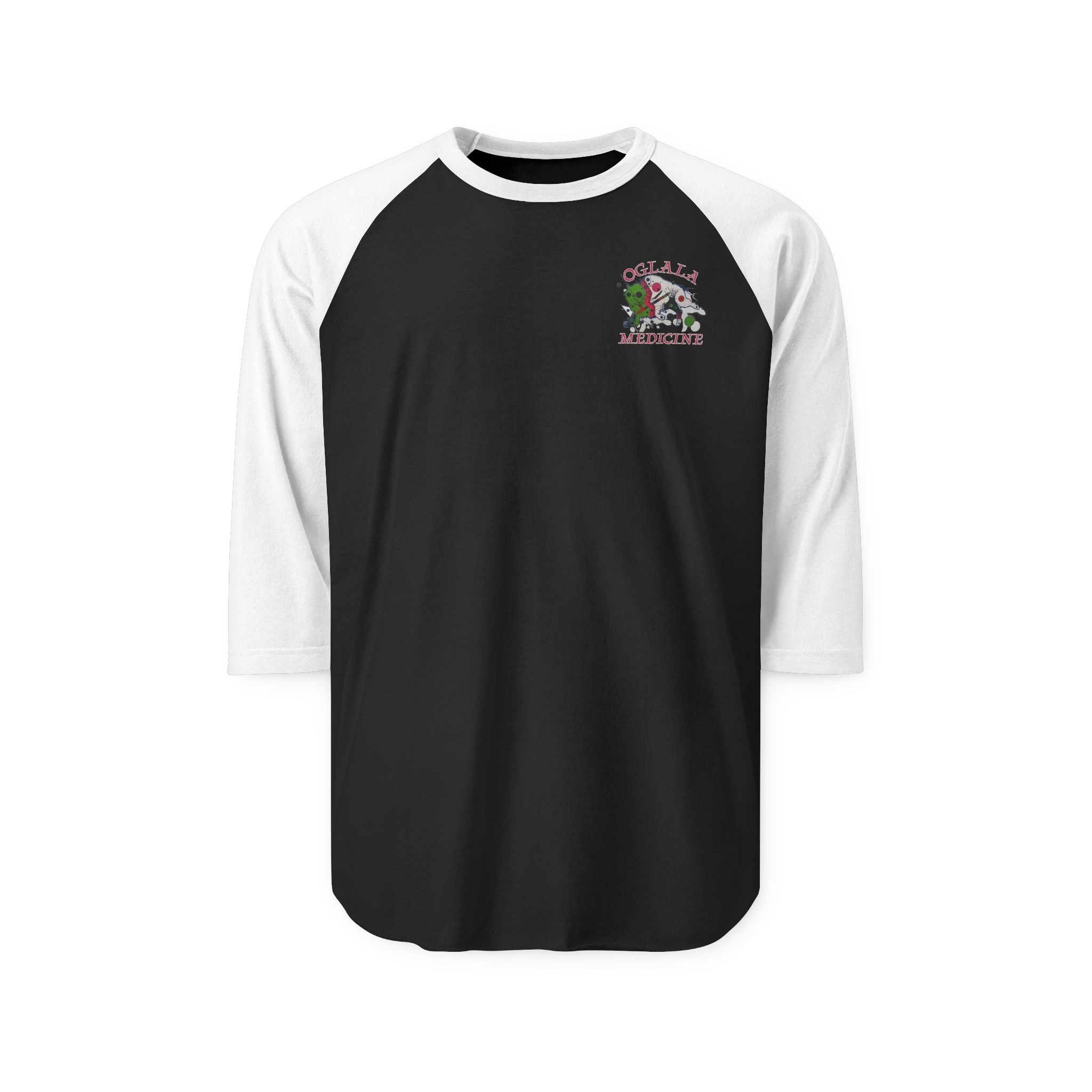 Unisex Three-Quarter Sleeve Raglan Shirt