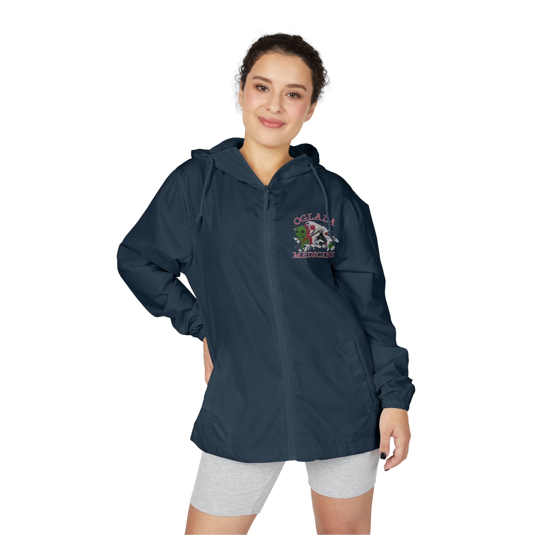 Unisex Full-Zip Windbreaker Jacket - Image 12